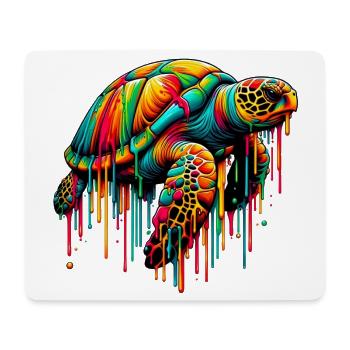 Turtle - Mouse Pad (horizontal) - white - Front