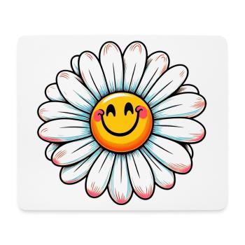 Daisy - Mouse Pad (horizontal) - white - Front