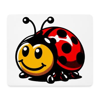 Ladybird - Mouse Pad (horizontal) - white - Front