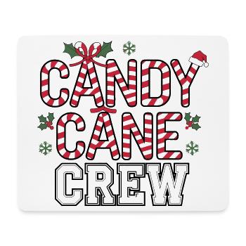 Festive Candy Cane Crew Christmas - Mouse Pad (horizontal) - white - Front