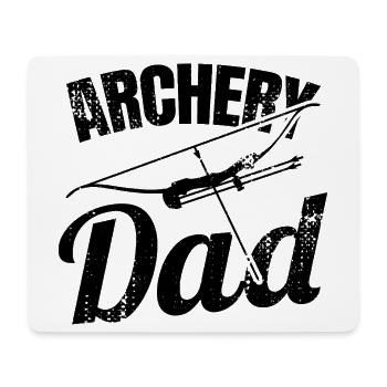 Archery Dad - Mouse Pad (horizontal) - white - Front