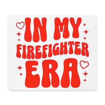 Firefighter Era Fire Brigade Volunteer Training - Mouse Pad (horizontal) - white - Front