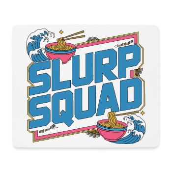 Ramen Slurp Squad Noodle Bowl Loves Japanese Food - Mousepad (Querformat) - Weiß - Vorne