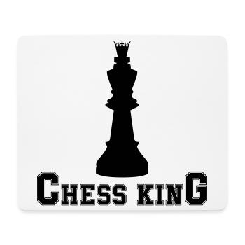 Chess King - Mouse Pad (horizontal) - white - Front