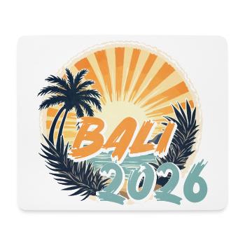 Bali 2026 - Mousepad (Querformat) - Weiß - Vorne