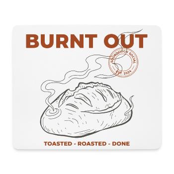 Sauerteigbrot-Backen Burnout Bäcker-Ära - Mousepad (Querformat) - Weiß - Vorne