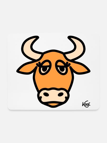 Taurus Large - Mouse Pad (horizontal) - white