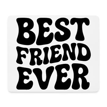 Beste Freundin aller Zeiten - Mousepad (Querformat) - Weiß - Vorne