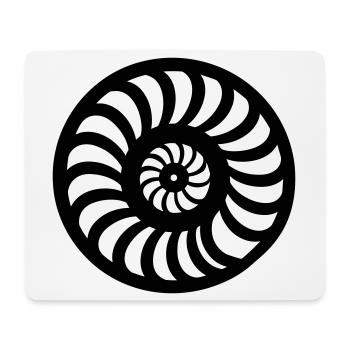 Ammonite - Mouse Pad (horizontal) - white - Front