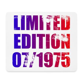 50e anniversaire Edition limitée 07/1975 - Tapis de souris (format paysage) - blanc - Devant