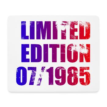 40e anniversaire Edition limitée 07/1985 - Tapis de souris (format paysage) - blanc - Devant