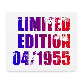 70e anniversaire Edition limitée 04/1955 - Tapis de souris (format paysage) - blanc - Devant