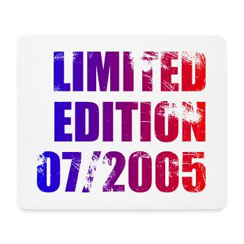 20e anniversaire Edition Limitée 07/2005 - Tapis de souris (format paysage) - blanc - Devant