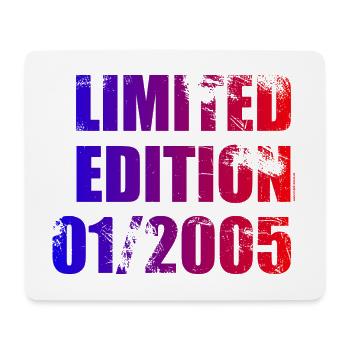 20th Anniversary Limited Edition 01/2005 - Mouse Pad (horizontal) - white - Front