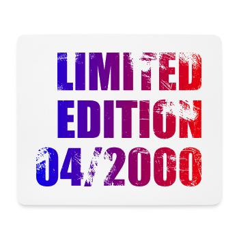 25e anniversaire Edition limitée 04/2000 - Tapis de souris (format paysage) - blanc - Devant