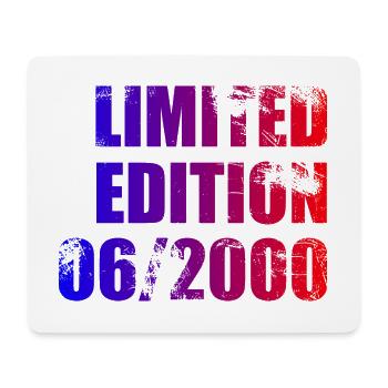 25e anniversaire Edition limitée 06/2000 - Tapis de souris (format paysage) - blanc - Devant