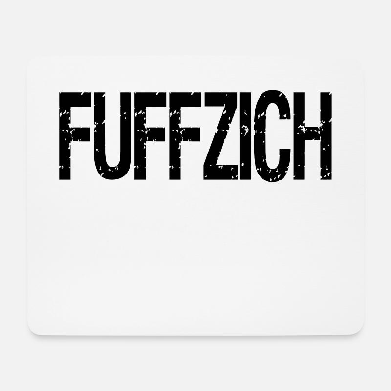 Geburtstag - Fuffzich - Mousepad (Querformat) - Weiß