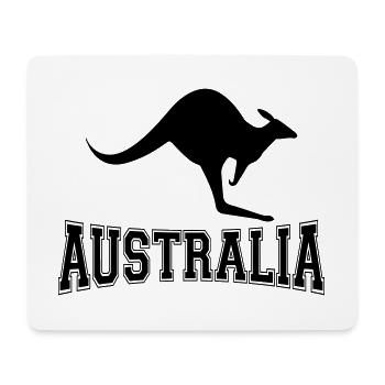 Australie - Tapis de souris (format paysage) - blanc - Devant