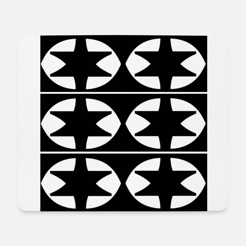 Cluster - Mouse Pad (horizontal) - white