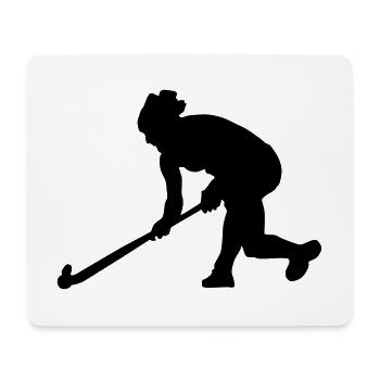 field hockey - Mouse Pad (horizontal) - white - Front
