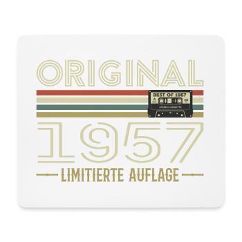 Original 1957 Jahrgang Retro Geburtstag Vintage - Tapis de souris (format paysage) - blanc - Devant