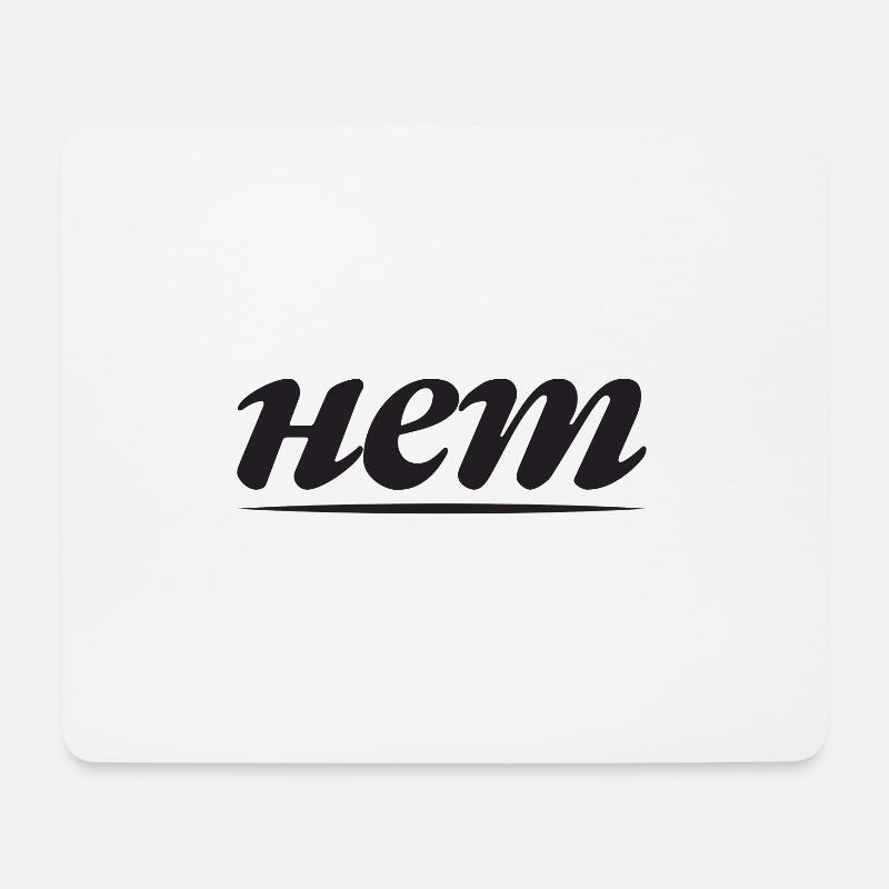 Nein sagen Spruch auf Russisch Kostüm für Russen - Mousepad (Querformat) - Weiß