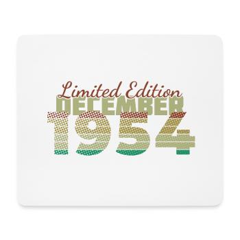 70e anniversaire Édition Limitée (SCR) 12/1954 - Tapis de souris (format paysage) - blanc - Devant