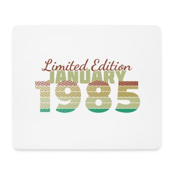 Édition Limitée 40e Anniversaire (SCR) 01/1985 - Tapis de souris (format paysage) - blanc - Devant