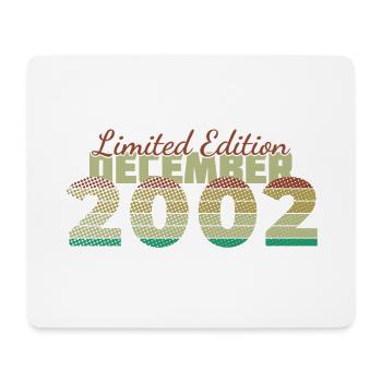 22nd Birthday Limited Edition (SCR) 12/2002 - Mouse Pad (horizontal) - white - Front