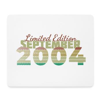 20e anniversaire édition limitée (SCR) 09/2004 - Tapis de souris (format paysage) - blanc - Devant