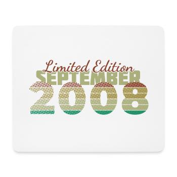16. Geburtstag Limited Edition (SCR) 09/2008 - Mousepad (Querformat) - Weiß - Vorne