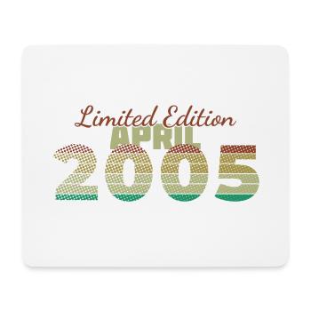 20e anniversaire édition limitée (SCR) 04/2005 - Tapis de souris (format paysage) - blanc - Devant