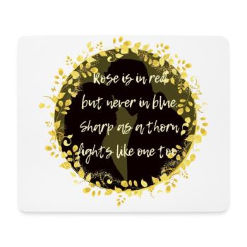 Adrian Ivashkov, Rose Hathaway Quote Richelle Mead - Mouse Pad (horizontal) - white - Front