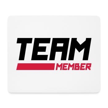 team member - Mouse Pad (horizontal) - white - Front