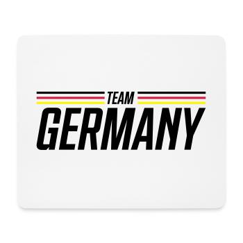 germany team - Tapis de souris (format paysage) - blanc - Devant