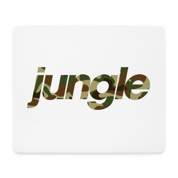 Jungle Soldier Camo Junglist - Mouse Pad (horizontal) - white - Front