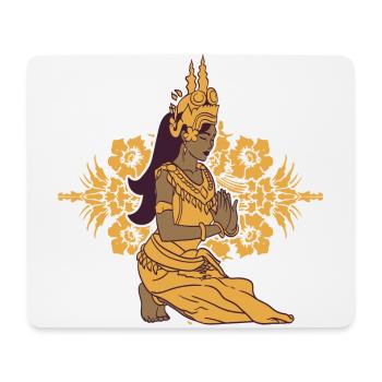 Cambodia Tradition Dance Khmer Apsara I Gift - Mouse Pad (horizontal) - white - Front