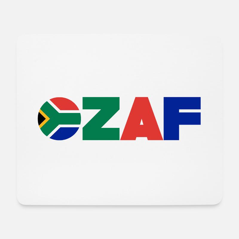 South Africa - Mouse Pad (horizontal) - white