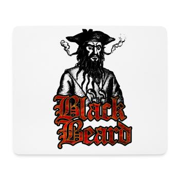 Pirate Blackbeard - Captain Blackbeard - Mouse Pad (horizontal) - white - Front