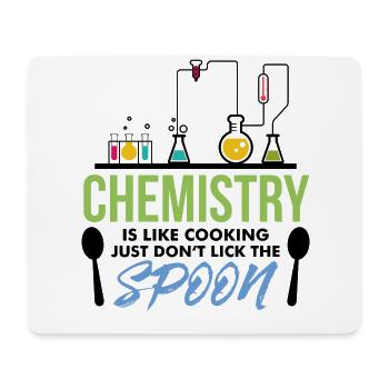 Chemistry Chemie Kolben Labor Geschenk - Mousepad (Querformat) - Weiß - Vorne