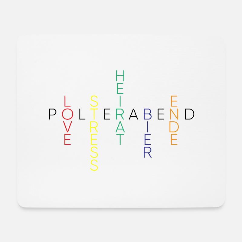 Wedding eve wedding rumble saying gift - Mouse Pad (horizontal) - white