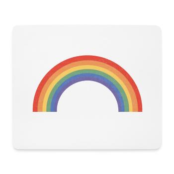 Regenbogen lgbt Geschenk - Mousepad (Querformat) - Weiß - Vorne