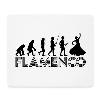 Flamenco Evolution 2 - Black - Mousepad (Querformat) - Weiß - Vorne
