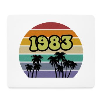 1983 - Mouse Pad (horizontal) - white - Front