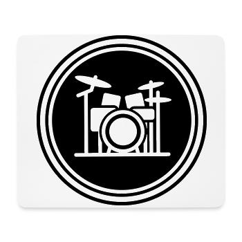 Percussion - Mouse Pad (horizontal) - white - Front