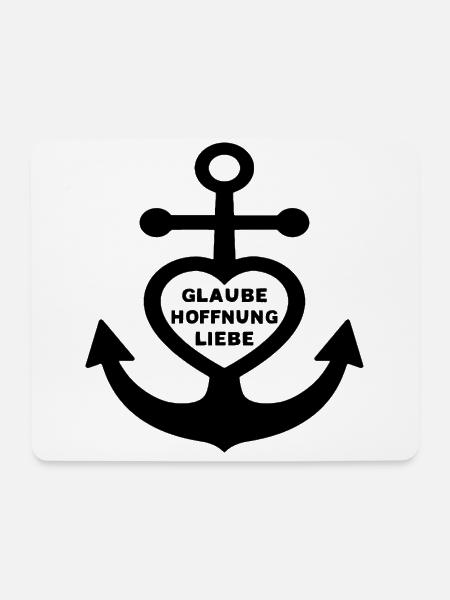 Jesus Christus von Nazareth Glaube Bibel Jesus - Mousepad (Querformat) - Weiß