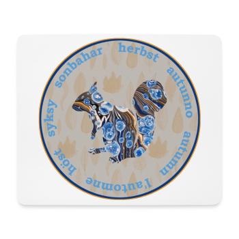 herbst 57 e 262 - Mousepad (Querformat) - Weiß - Vorne