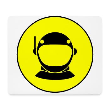 Astronaut icon icon - Mouse Pad (horizontal) - white - Front
