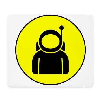 Astronaut icon icon - Mouse Pad (horizontal) - white - Front