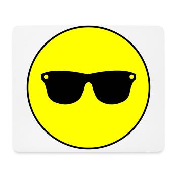 Sunglasses icon icon - Mouse Pad (horizontal) - white - Front